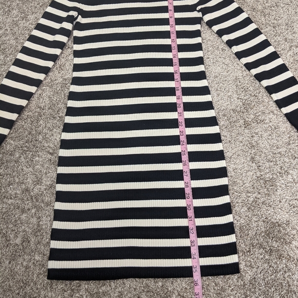 Everlane The Breton Ribbed Cotton Sweater Dress - Picture 9 of 10